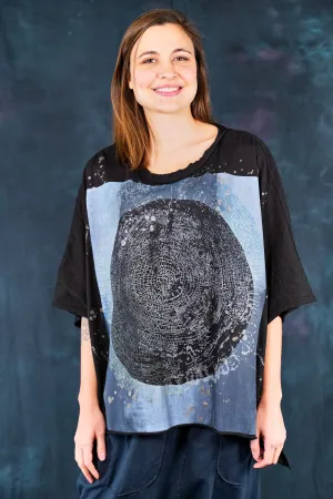 1568 Essential Tee Black - Spirit Wheel