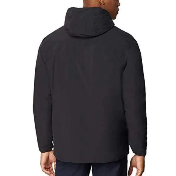 32 Degrees Cool Men's Water Proof Rain Jacket Black