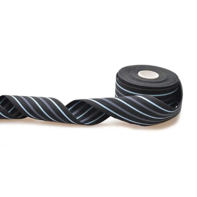 51mm Wing Commander Black With Blue Stripe Royal Air Force Rank Braid
