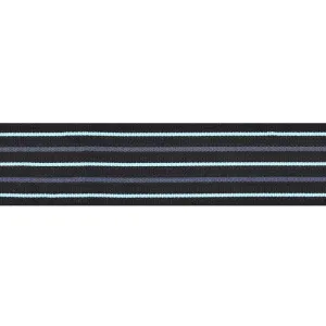 51mm Wing Commander Black With Blue Stripe Royal Air Force Rank Braid