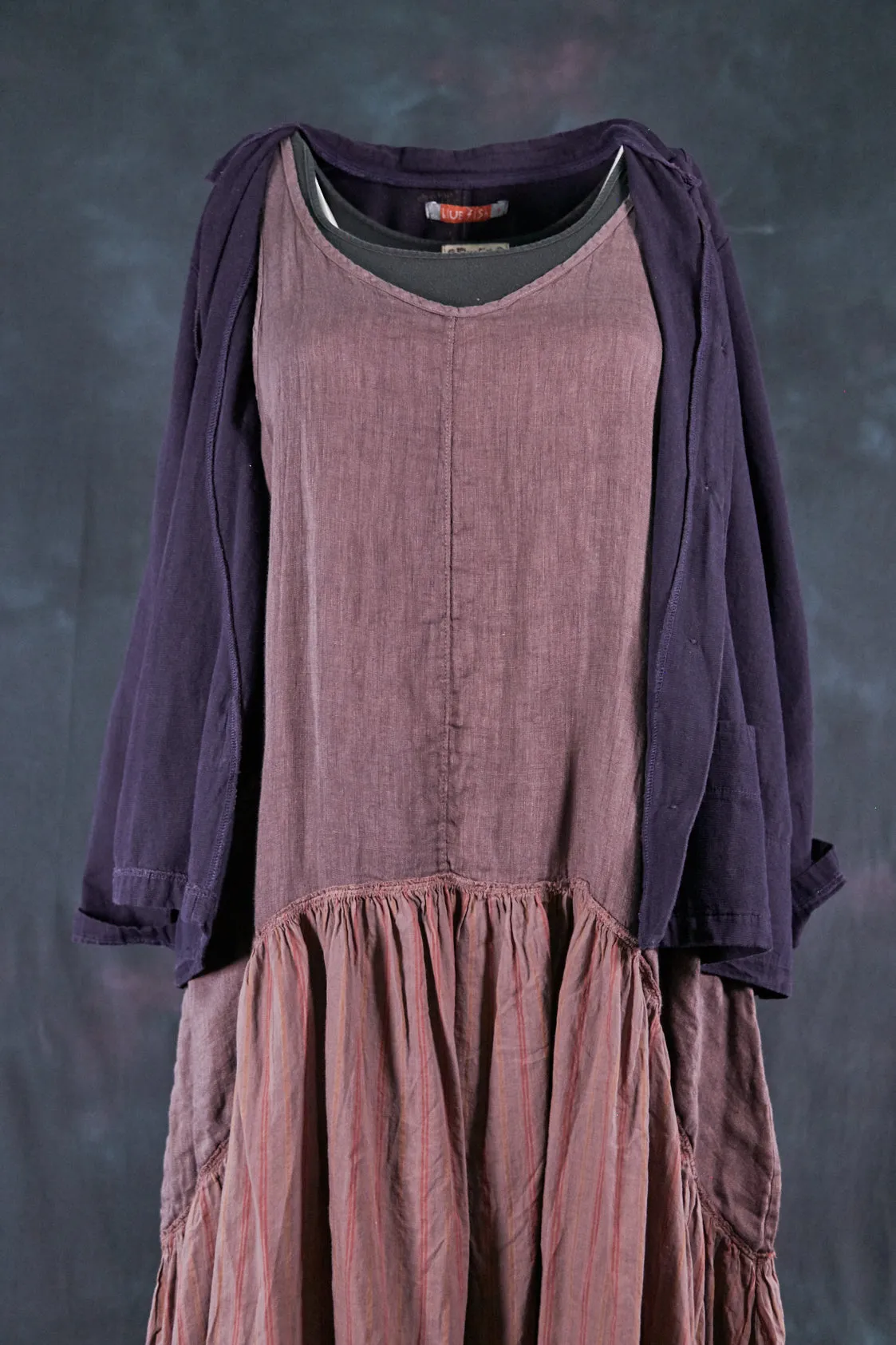 5277 Denim Jacket-Blue Plum-P
