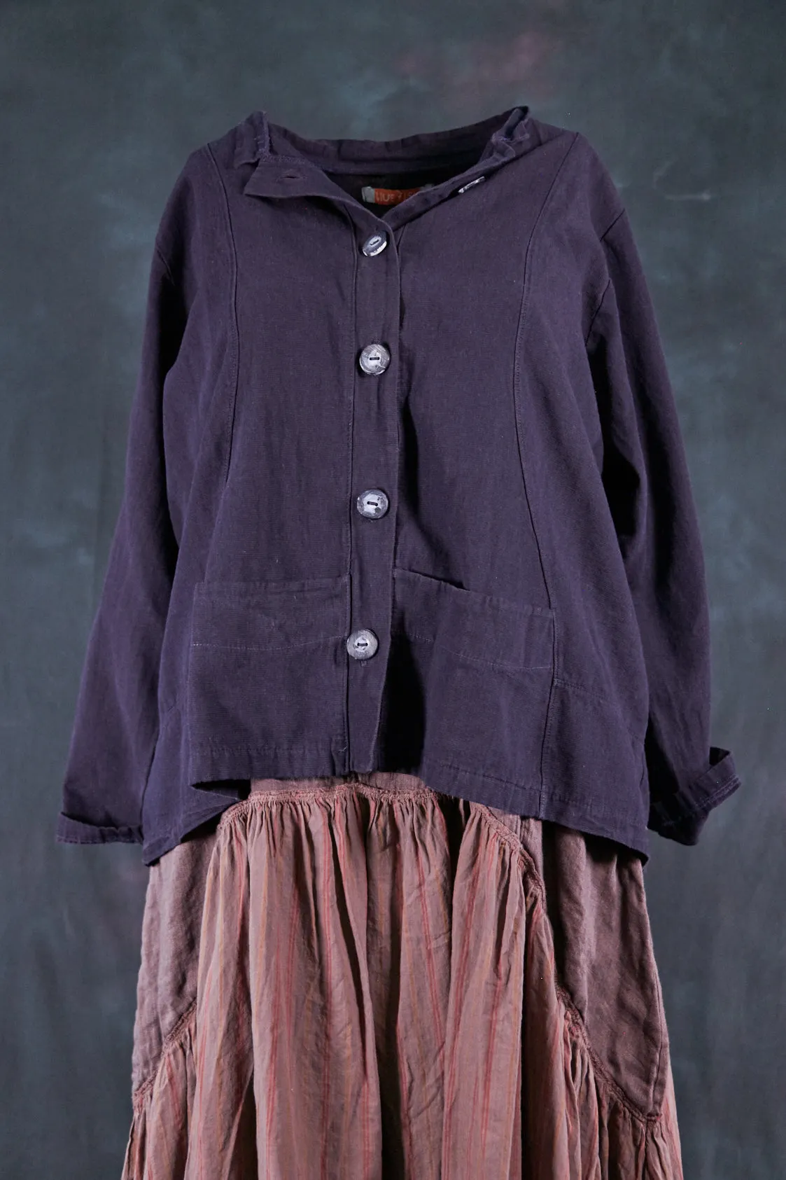 5277 Denim Jacket-Blue Plum-P