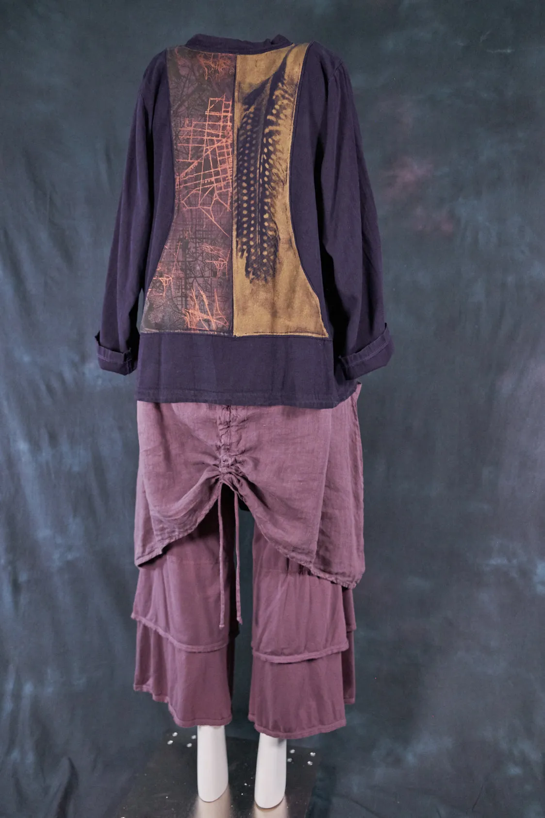 5277 Denim Jacket-Blue Plum-P