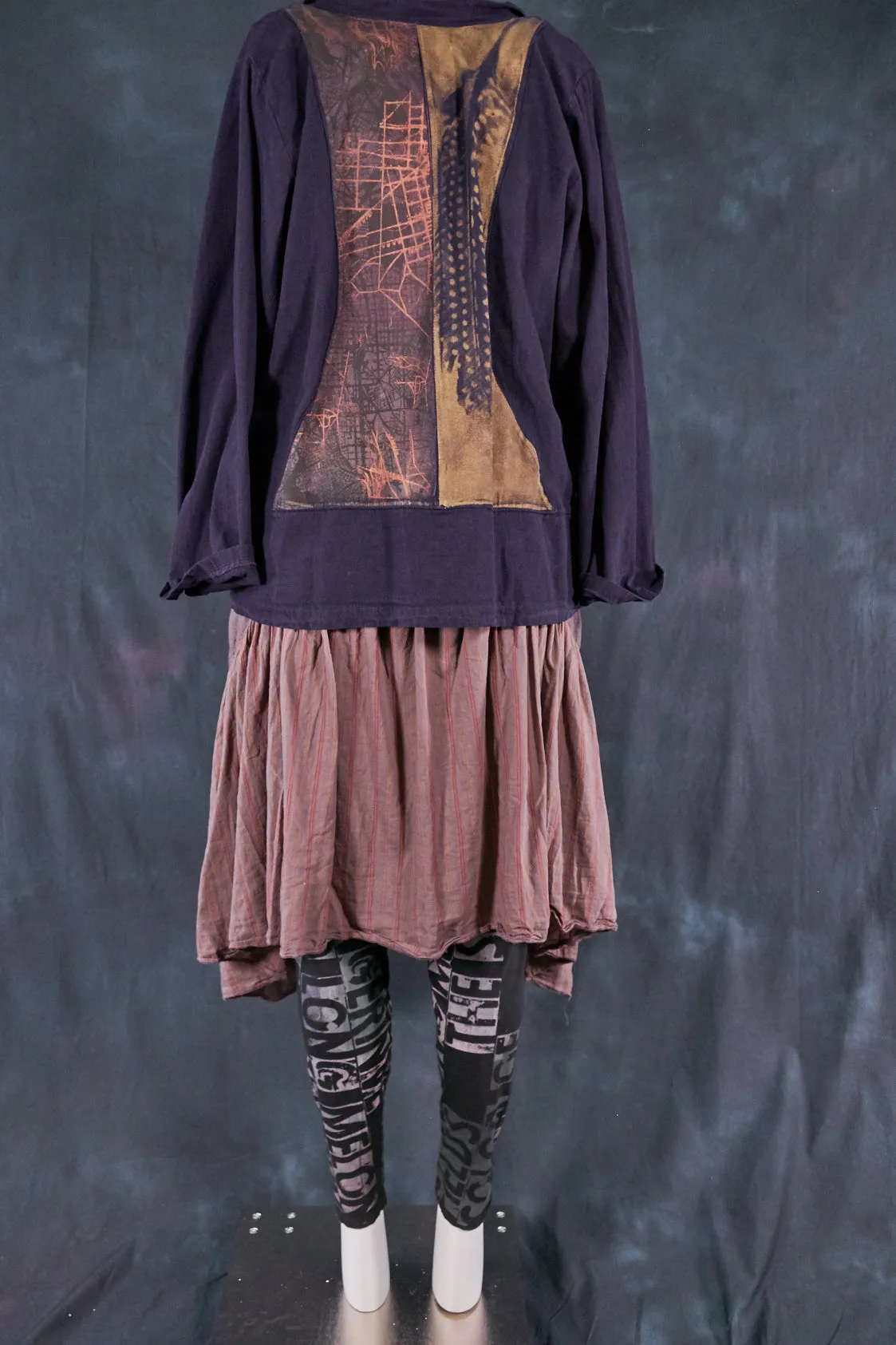5277 Denim Jacket-Blue Plum-P