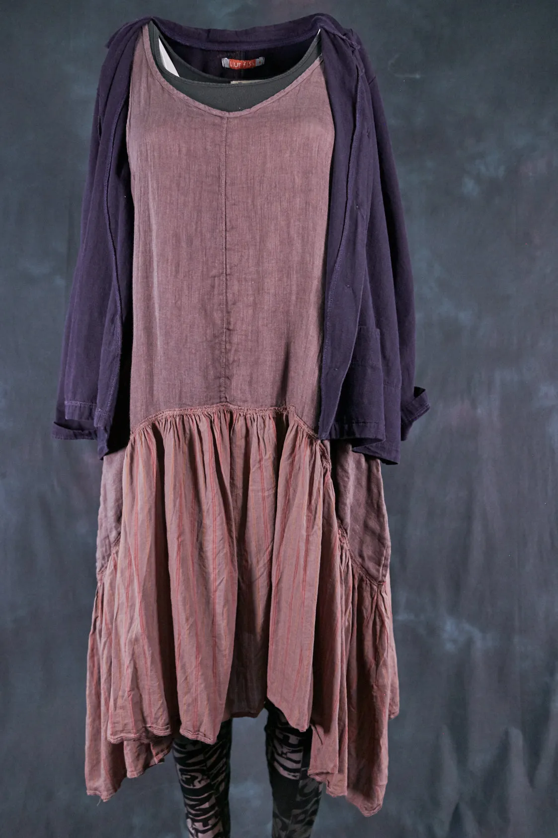 5277 Denim Jacket-Blue Plum-P