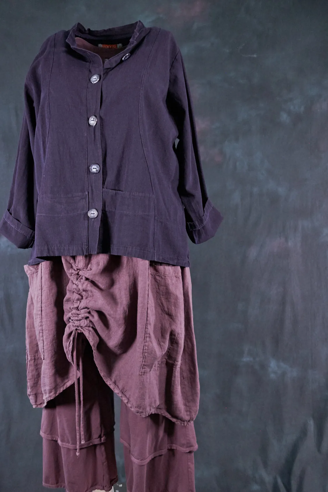 5277 Denim Jacket-Blue Plum-P