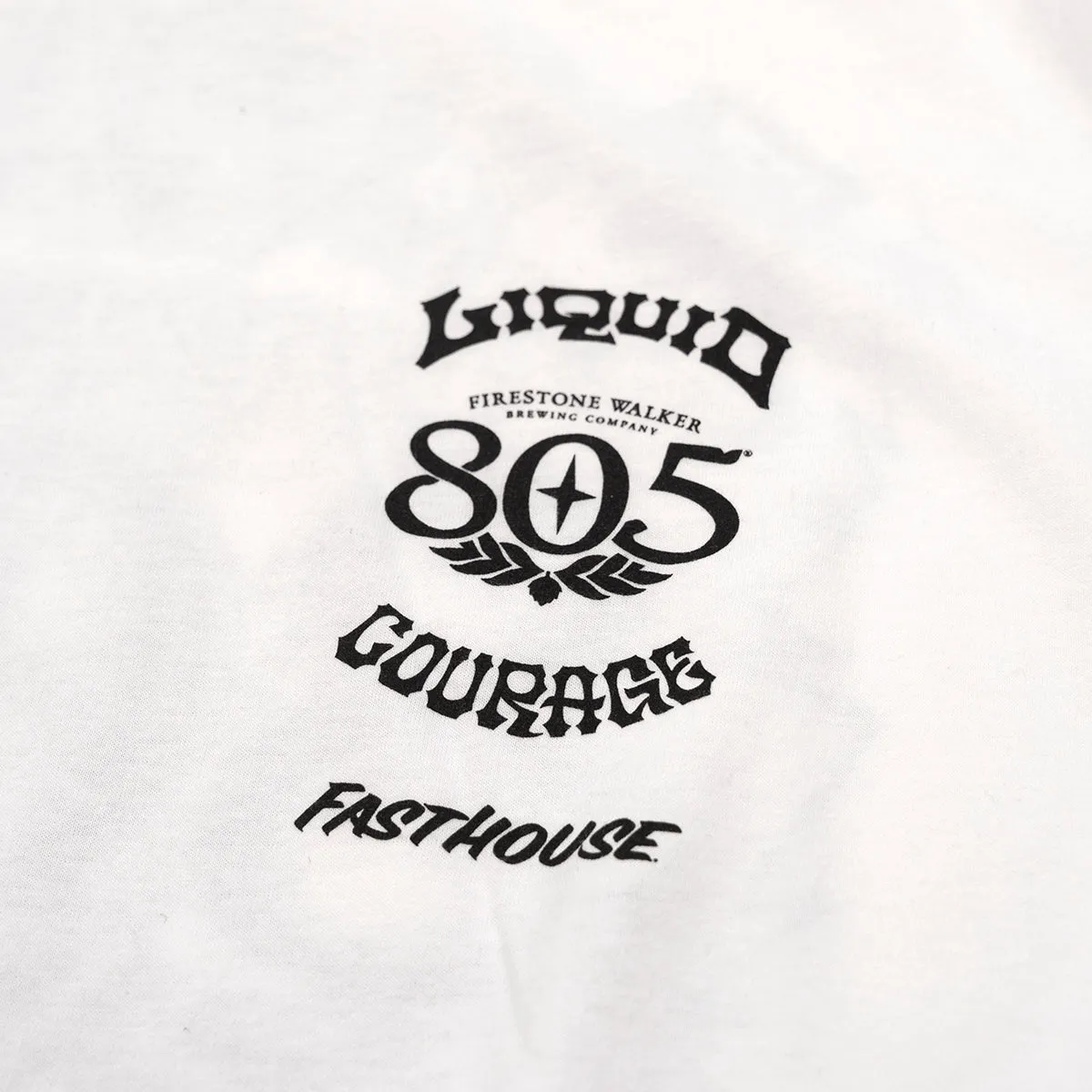 805 Liquid Courage Tee - White