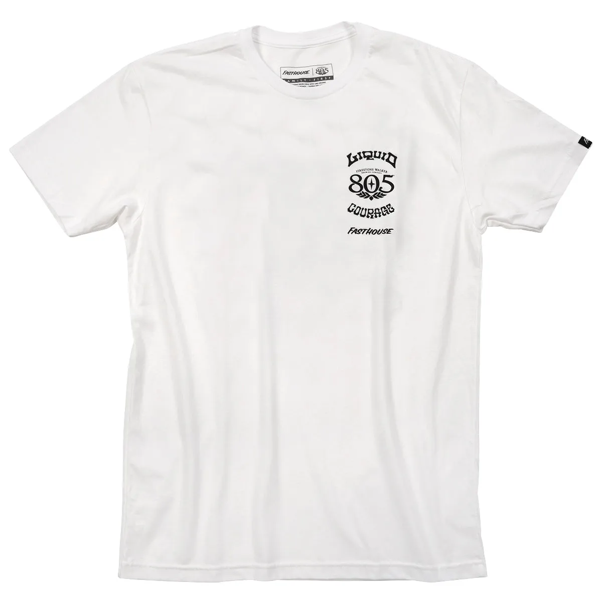 805 Liquid Courage Tee - White