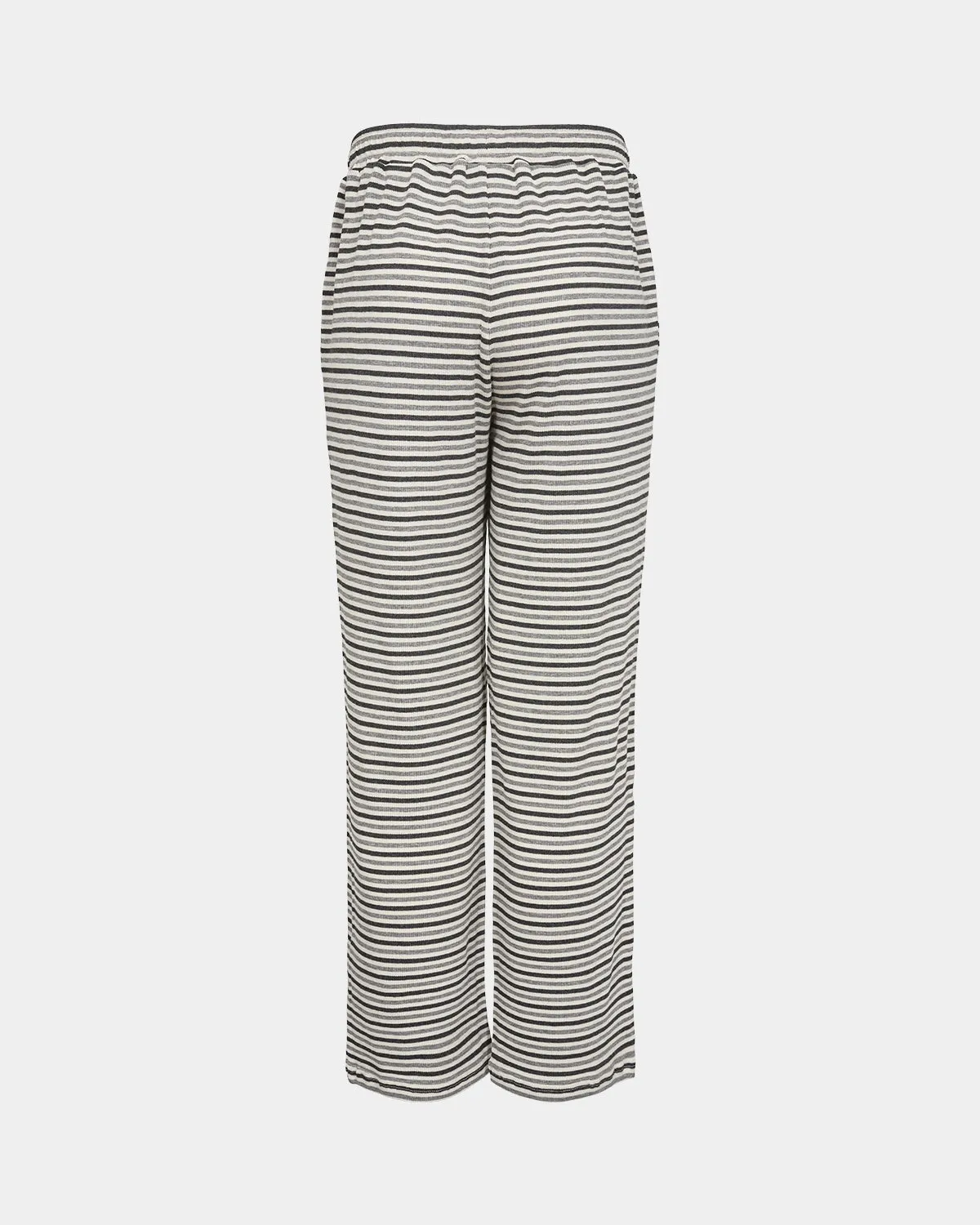 ABIGAILESY TROUSERS - Black striped