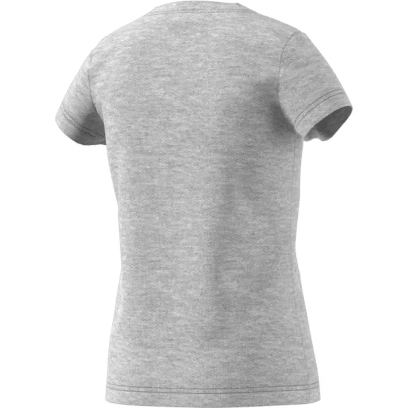 ADIDAS GIRLS ESSENTIALS LINEAR LOGO TEE
