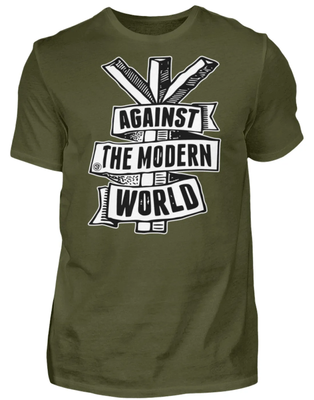 Against The Modern World  - Herren Shirt