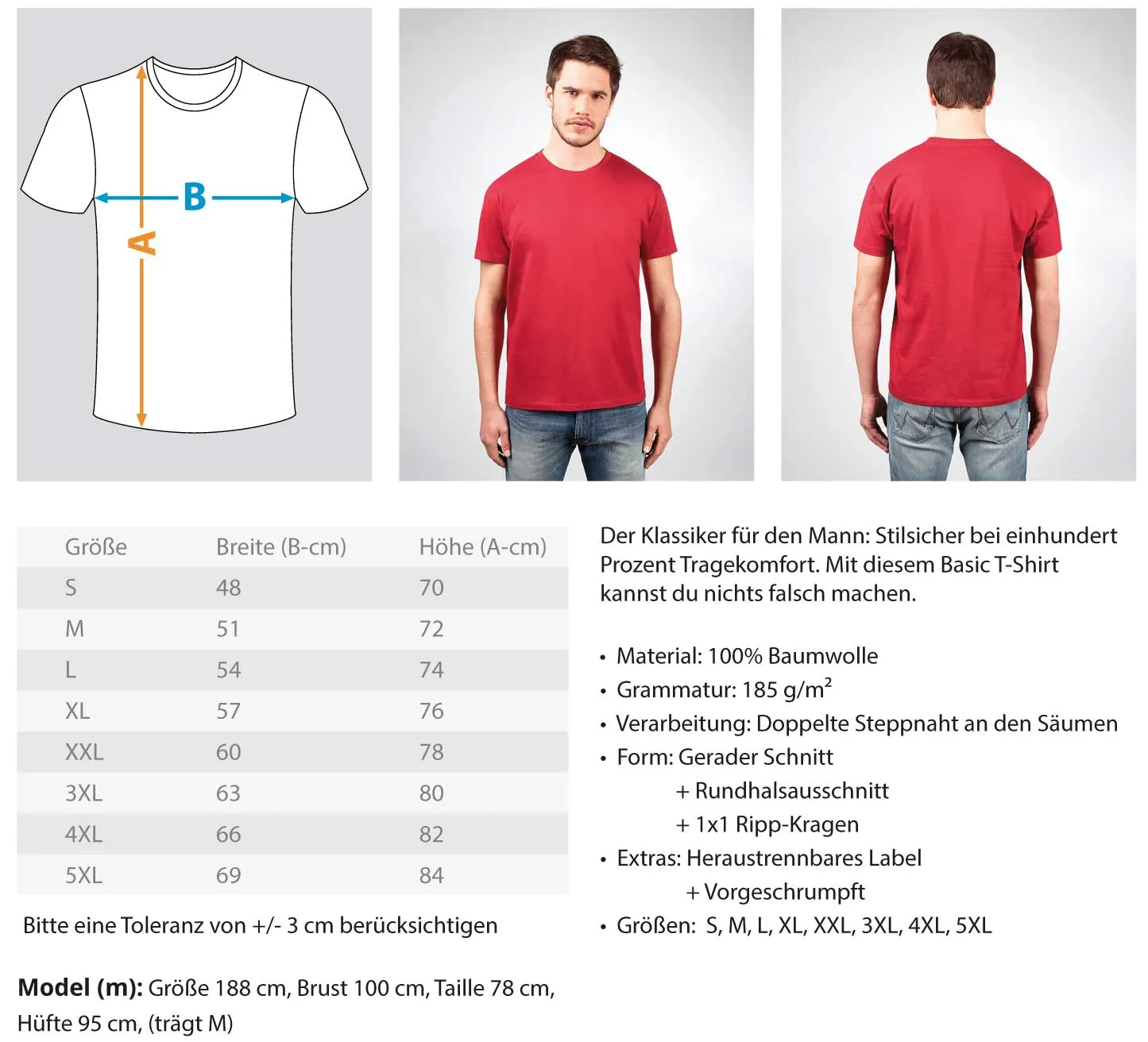 Against The Modern World  - Herren Shirt