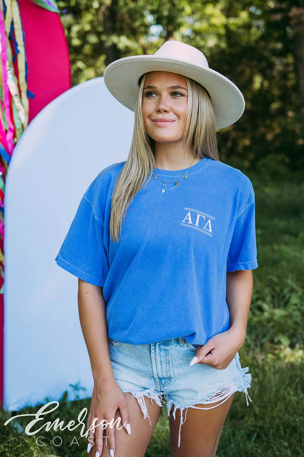Alpha Gamma Delta PR Chapter House Tee