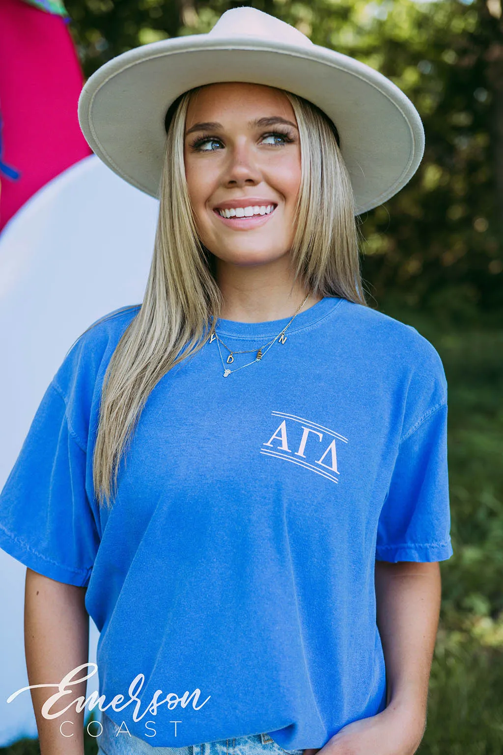 Alpha Gamma Delta PR Chapter House Tee