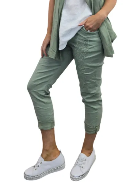 ALYSSA pull up pants