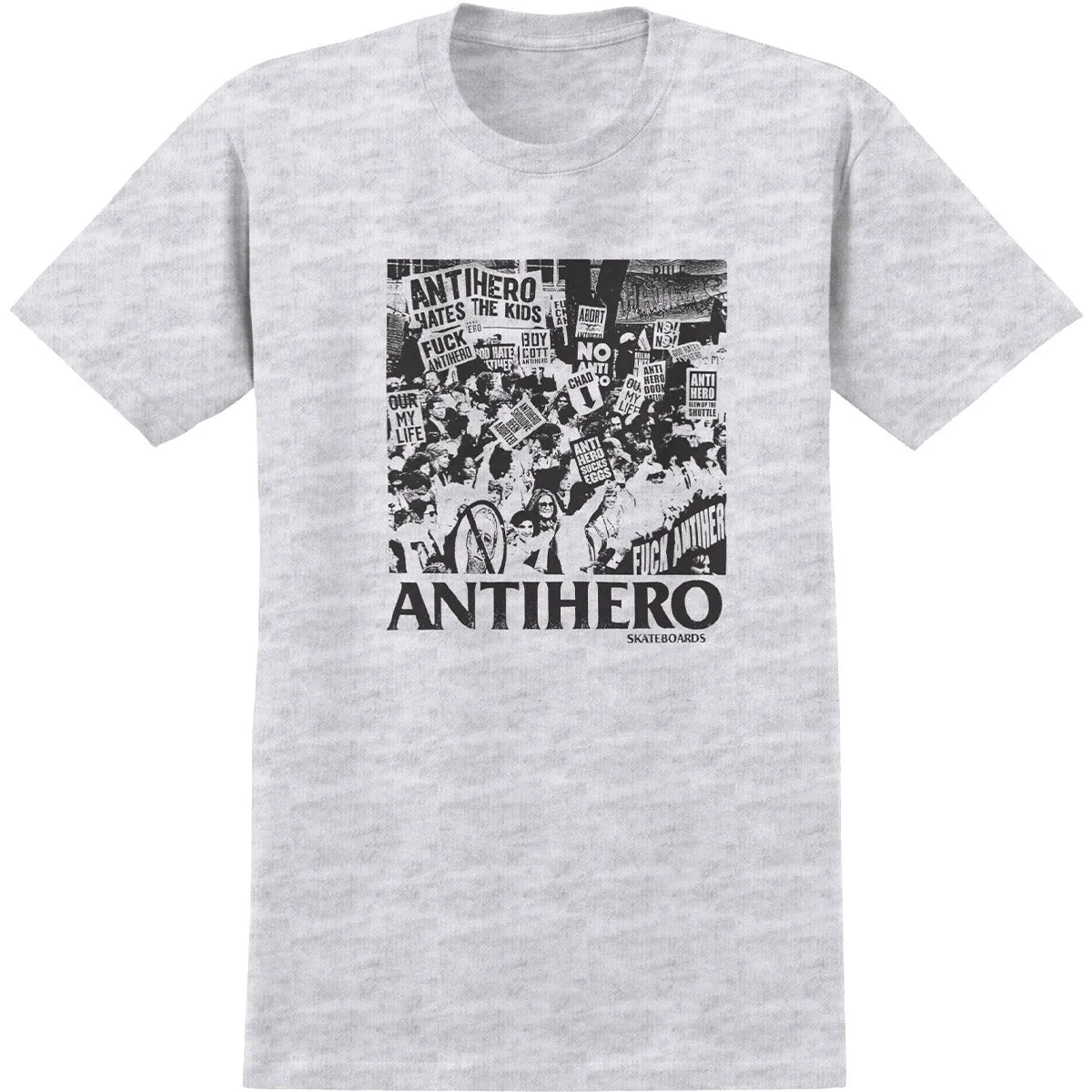 Anti Hero - Sucks Tee Heather Grey