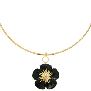 Antonia Flower Choker Necklace