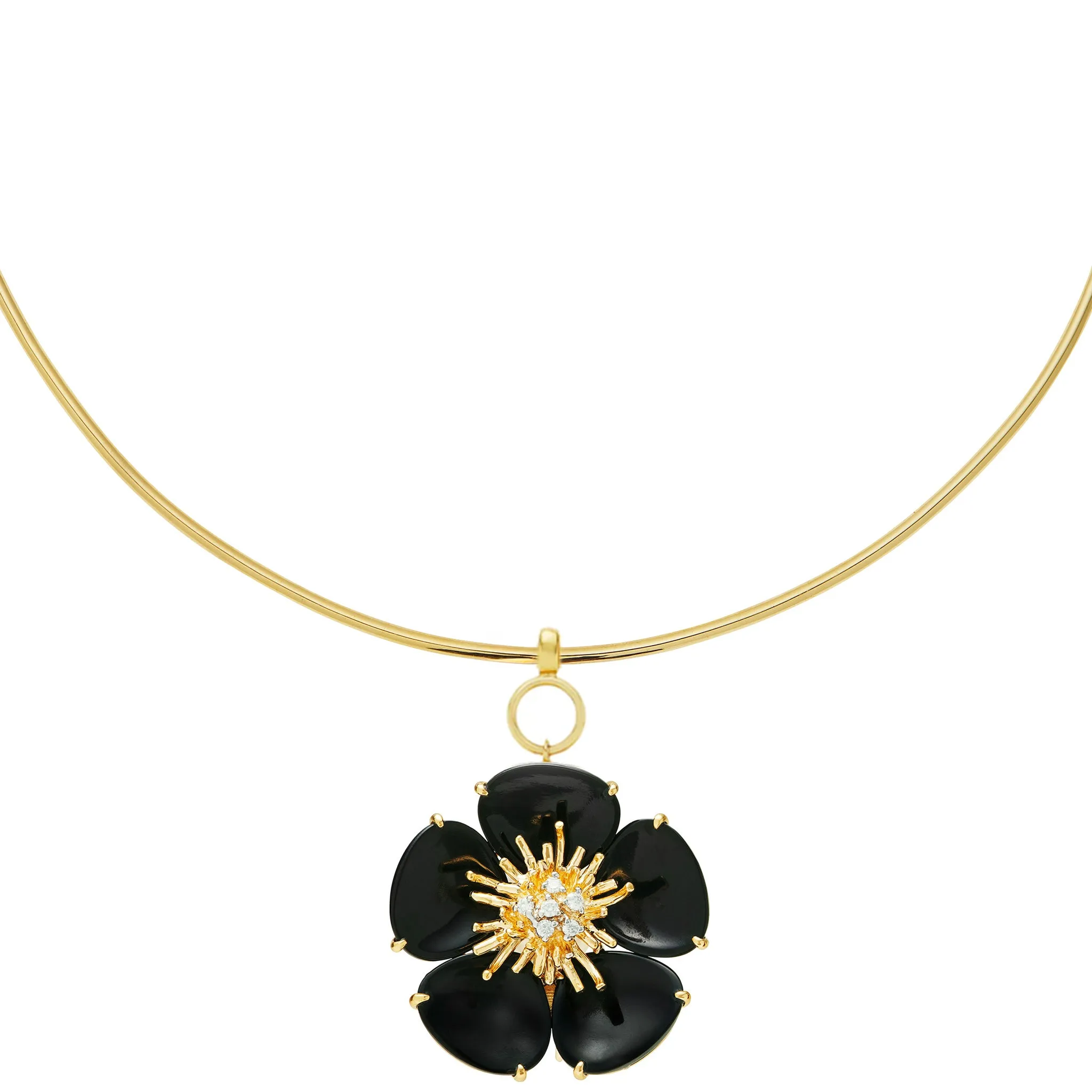 Antonia Flower Choker Necklace