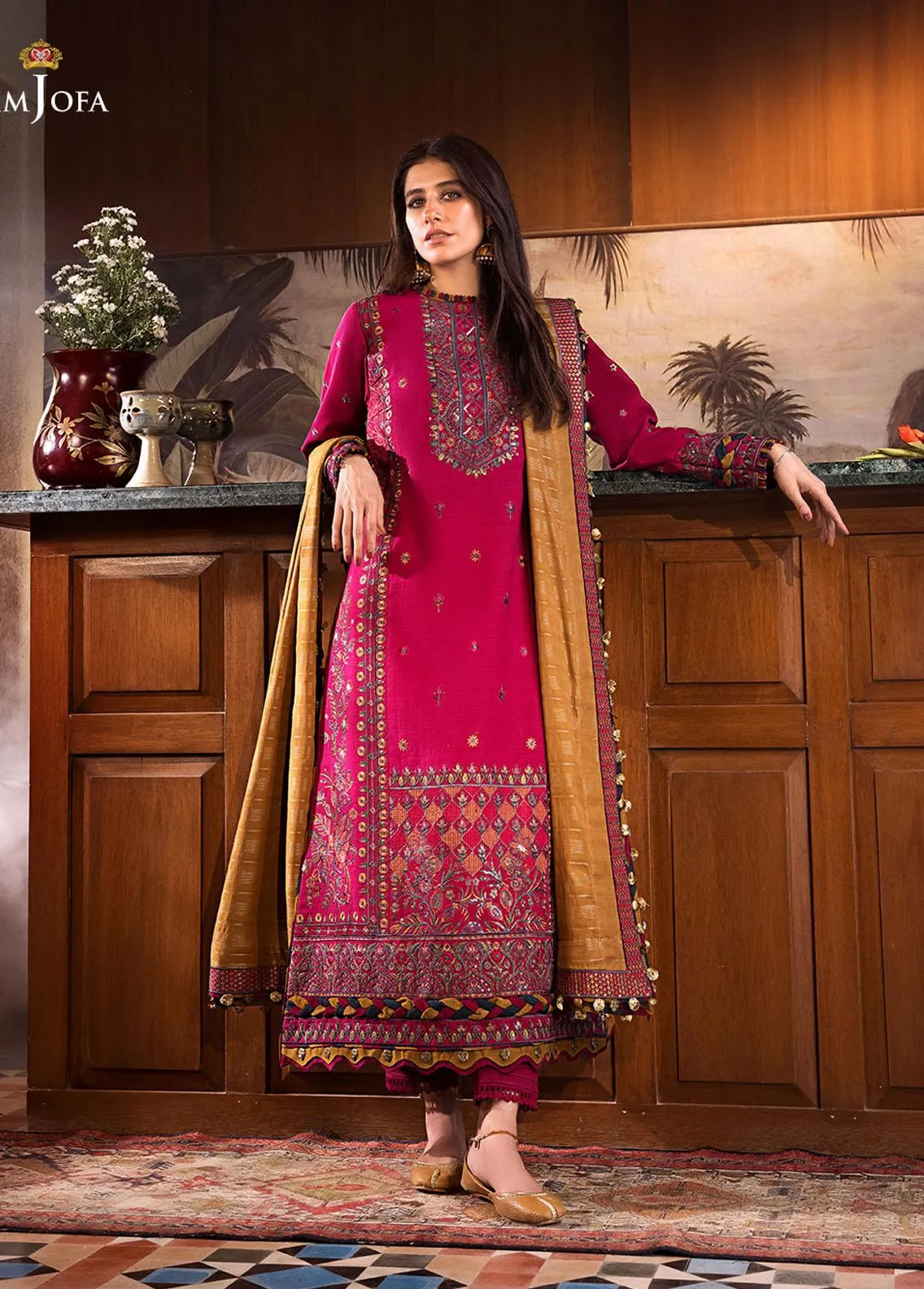 ASIM JOFA | KASHMIRI SHAWL (AJK-08)