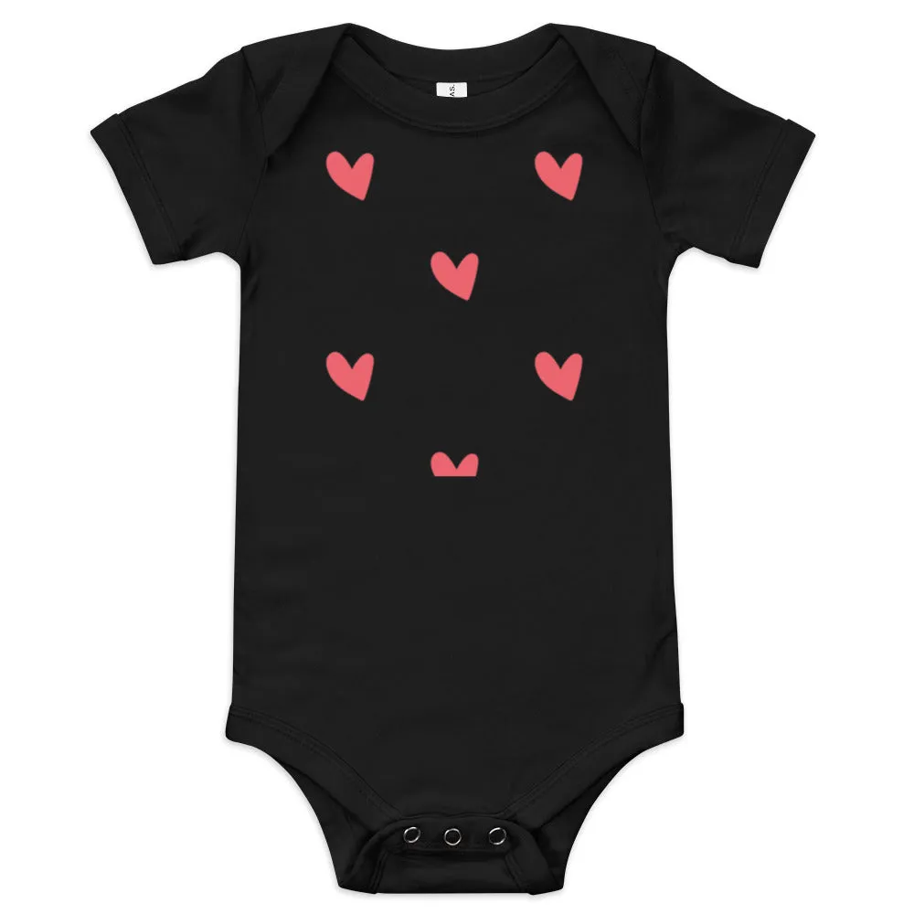 Baby short sleeve one piece, 100% Cotton,