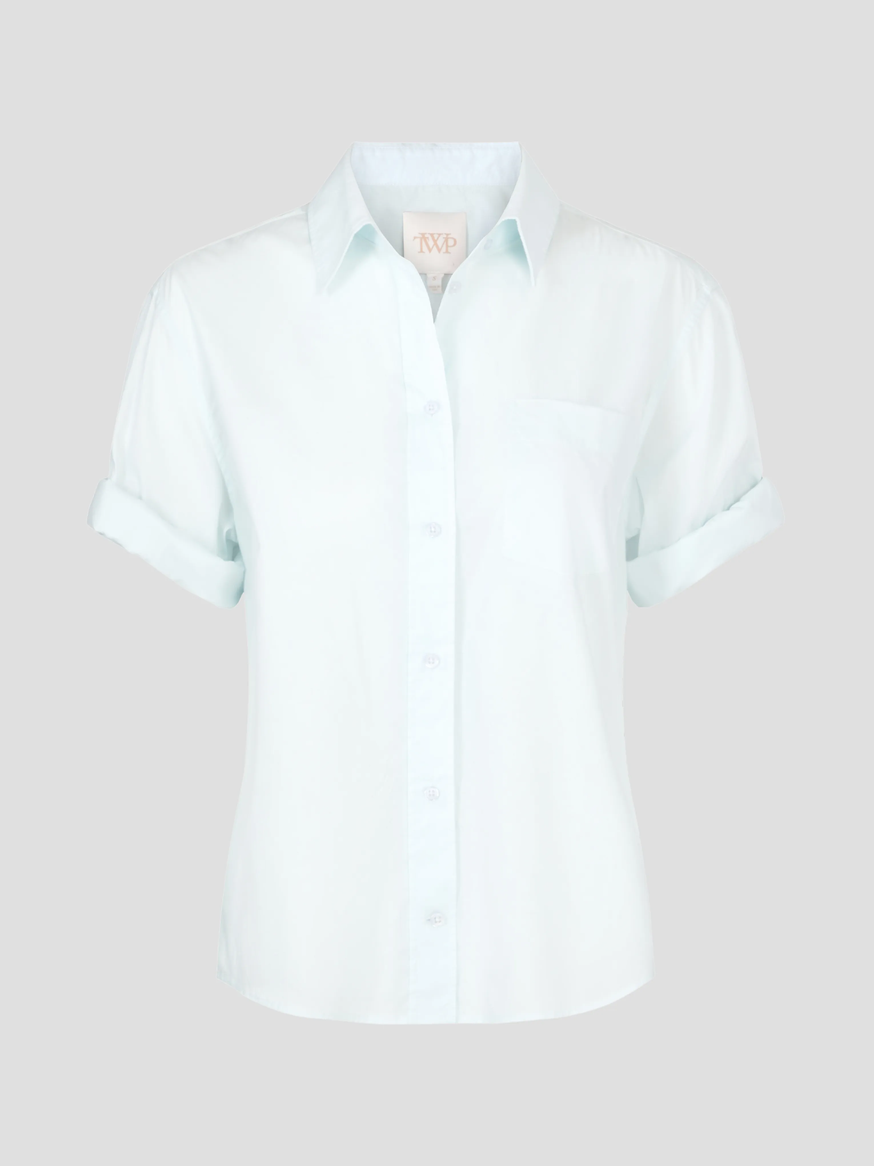 Bad Habit Short-Sleeve Shirt in Seafoam