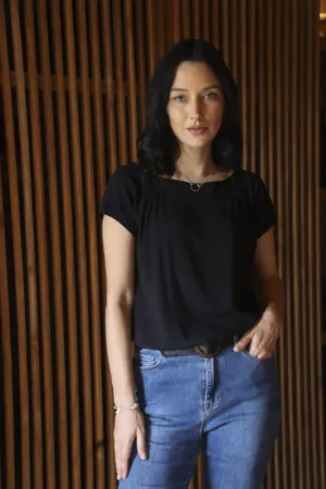 Beatrice Top - Classic Black