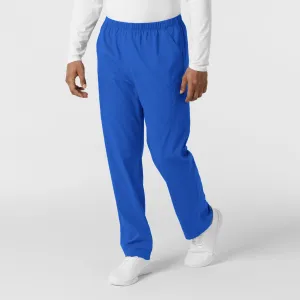 Boundless 5051 Unisex Straight Leg Scrub Pants Royal