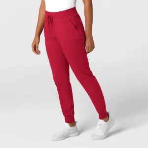 Boundless 5151 Jogger Scrub Pants Red