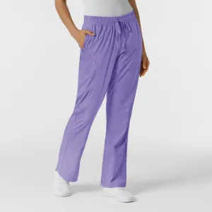 Boundless 5251 Bootcut Scrub Pants Iris Purple