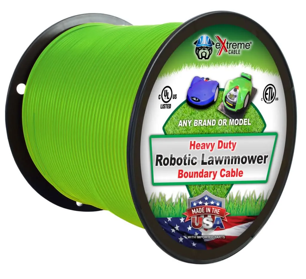 Buy Universal Professional Grade Robot Lawnmower Wire 1000 Feet - Heavy Duty Pure Solid Copper Wire