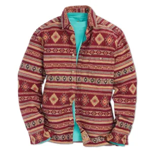 Camelback Jacquard Blanket Overshirt - Tall