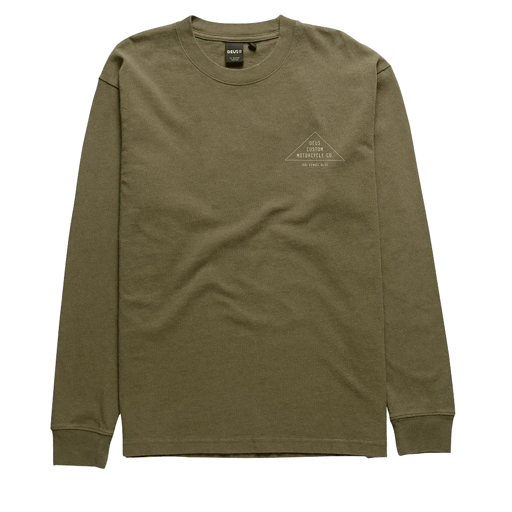Camiseta Manga Larga Parrallels Olive Drab