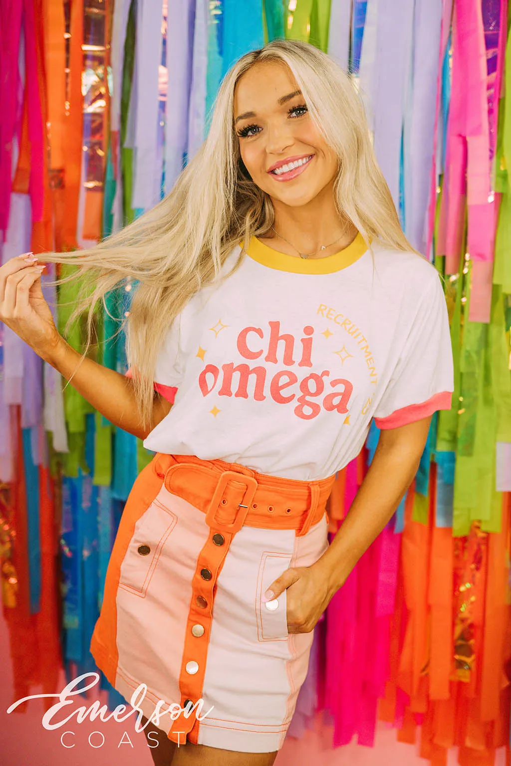 Chi Omega Recruitment Simple Ringer