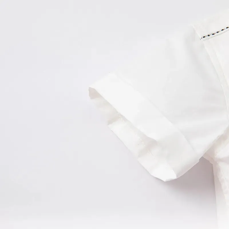 Children's Summer Clothes White Shirt