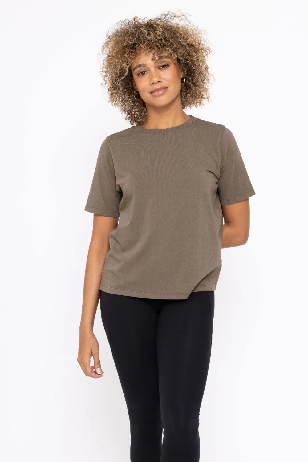 Classic Boxy Fit Tee Ivy Green