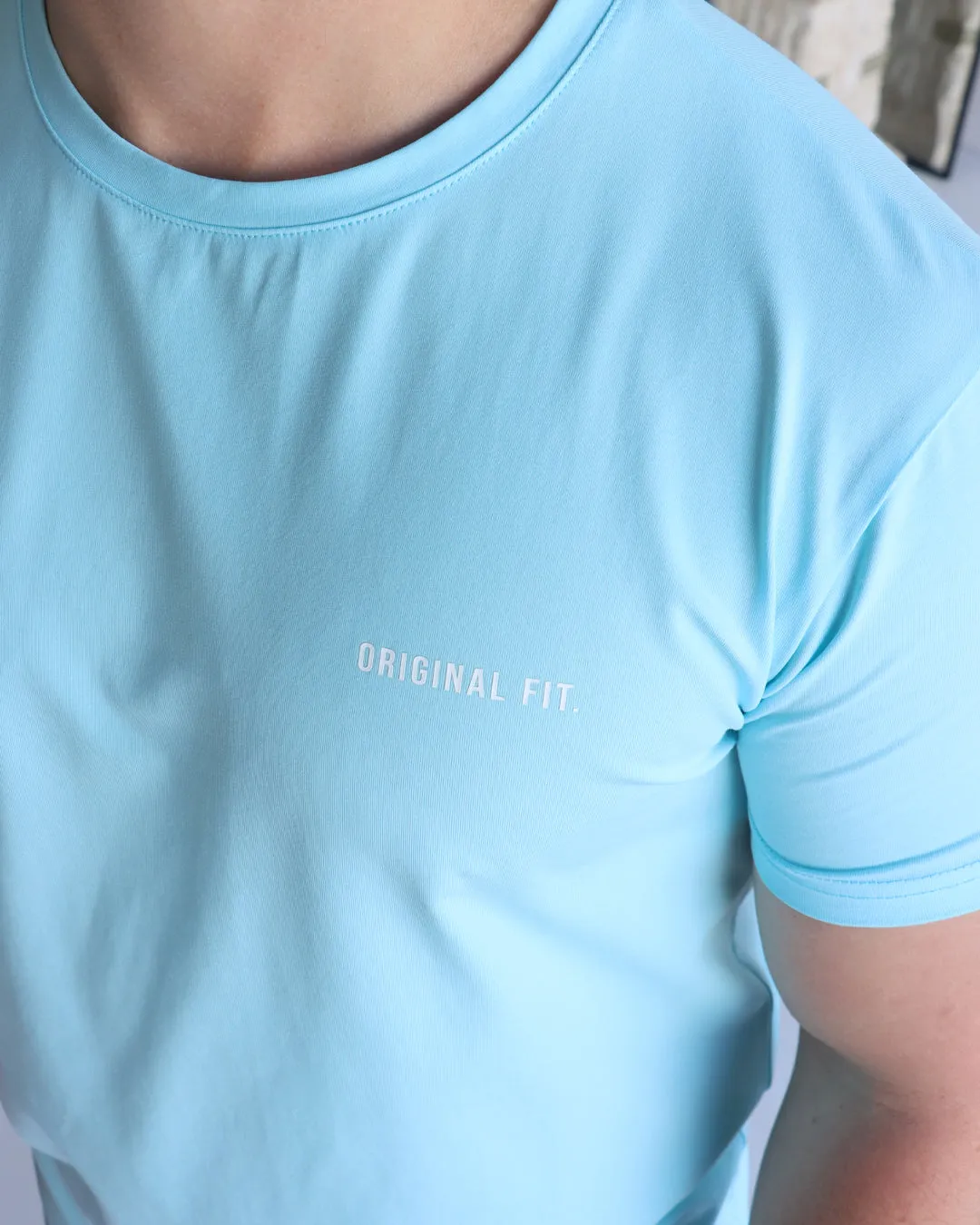 Classic Muscle Tee - Sky Blue