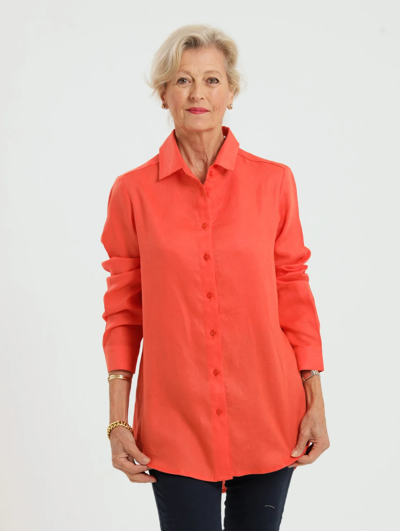 Classic Shirt- Orange
