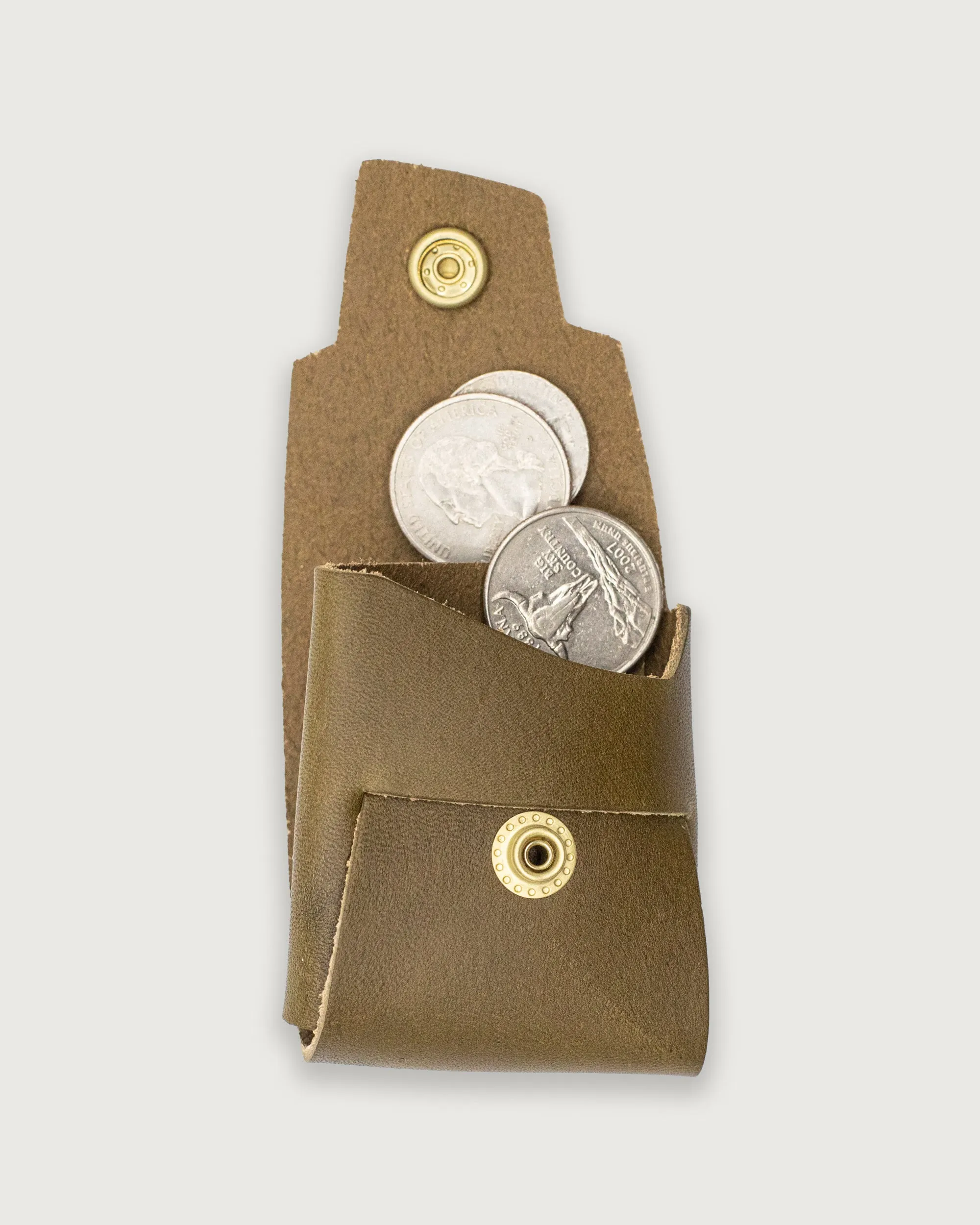 Coin Pouch in Latigo