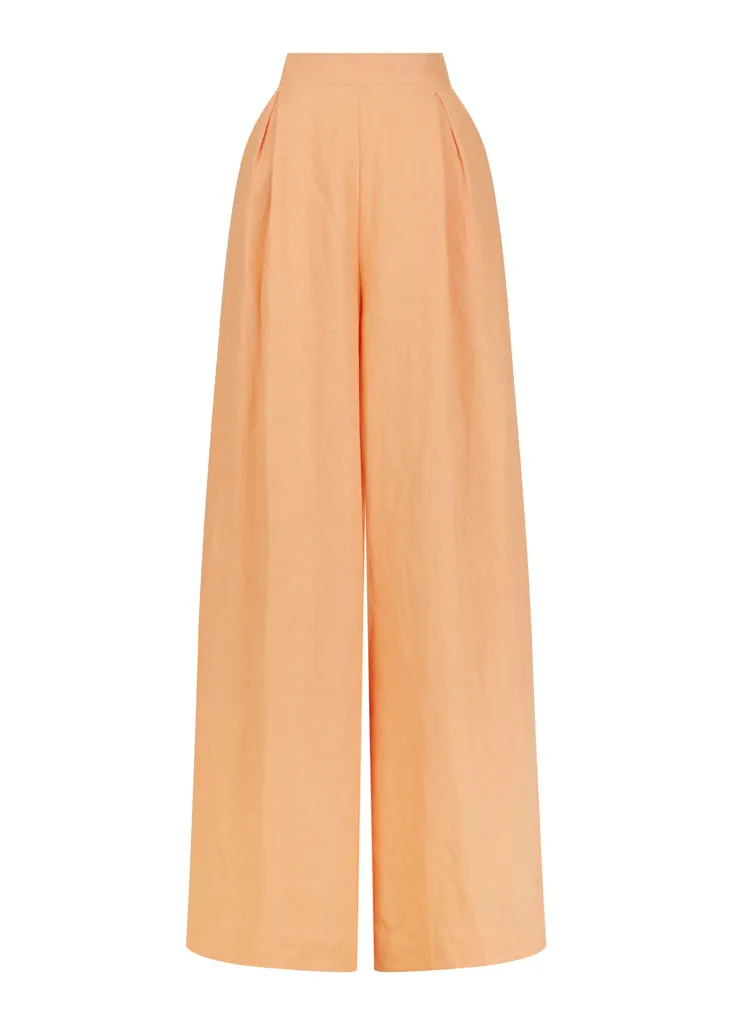 Cold shoulder top | Wide leg pant