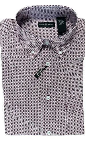 Cotton Traders Wine Sport Shirt    2700-402