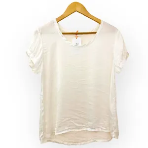 CP - Elodie Silk Tee | White