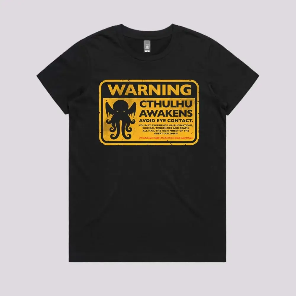 Cthulhu Warning T-Shirt