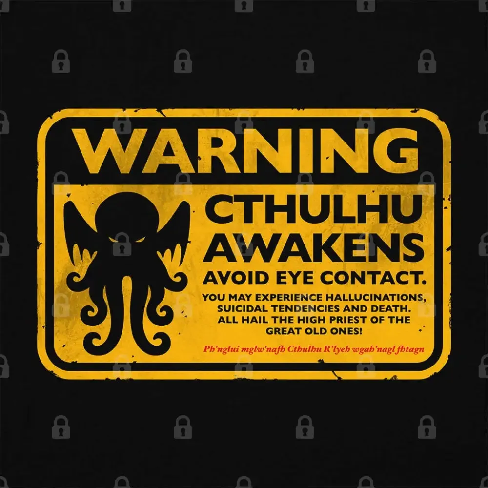 Cthulhu Warning T-Shirt