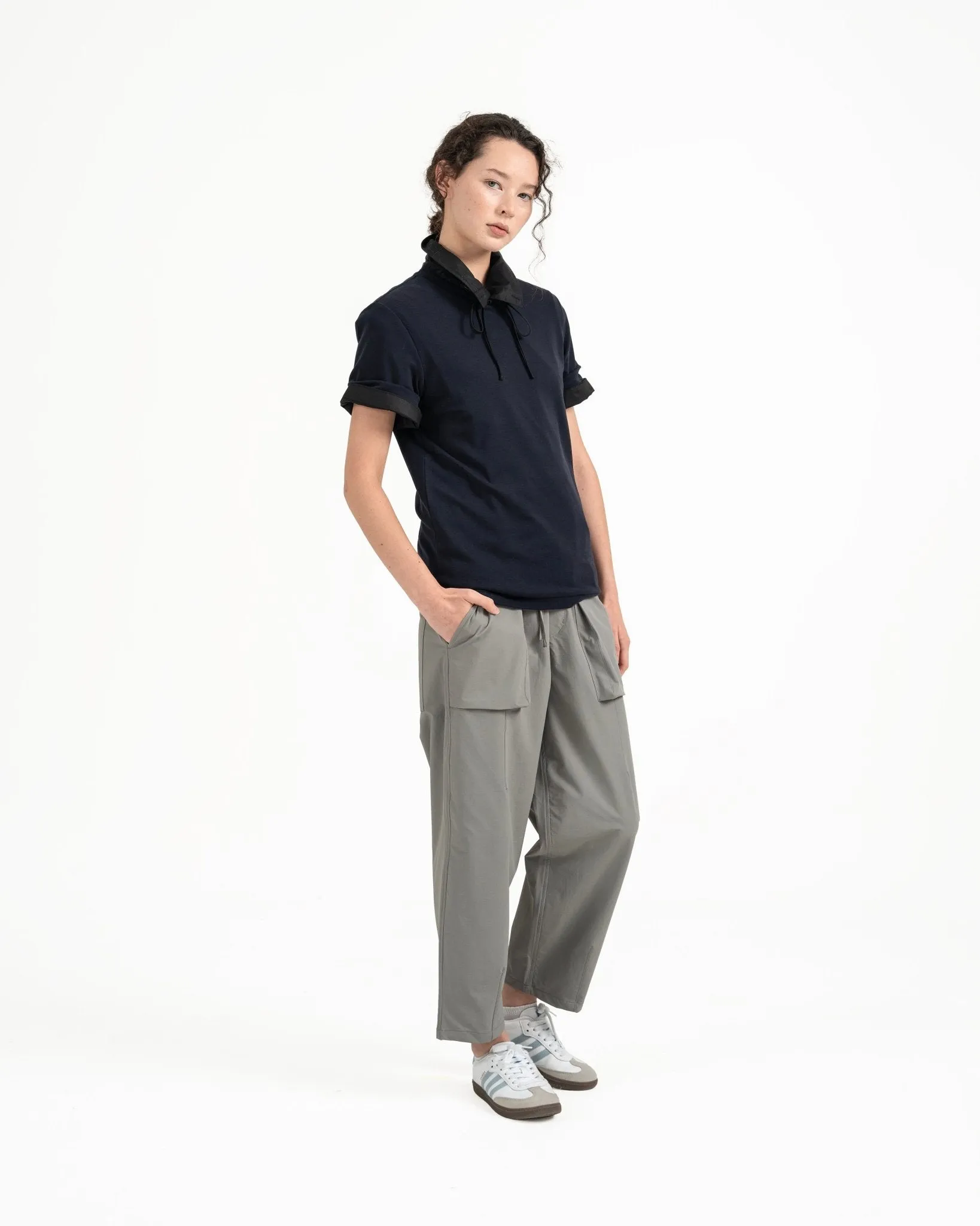 Cupro Classic Tee - Navy