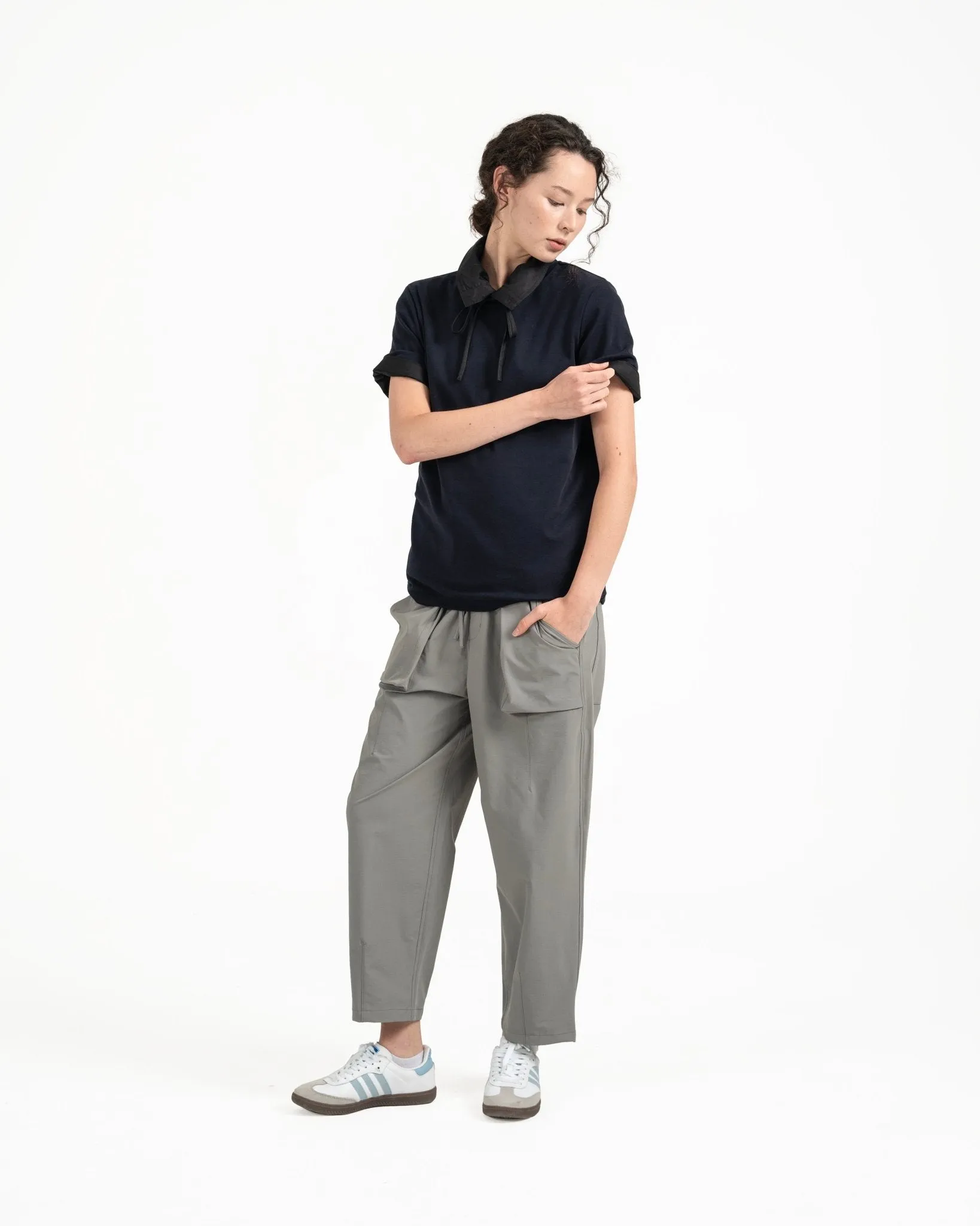 Cupro Classic Tee - Navy