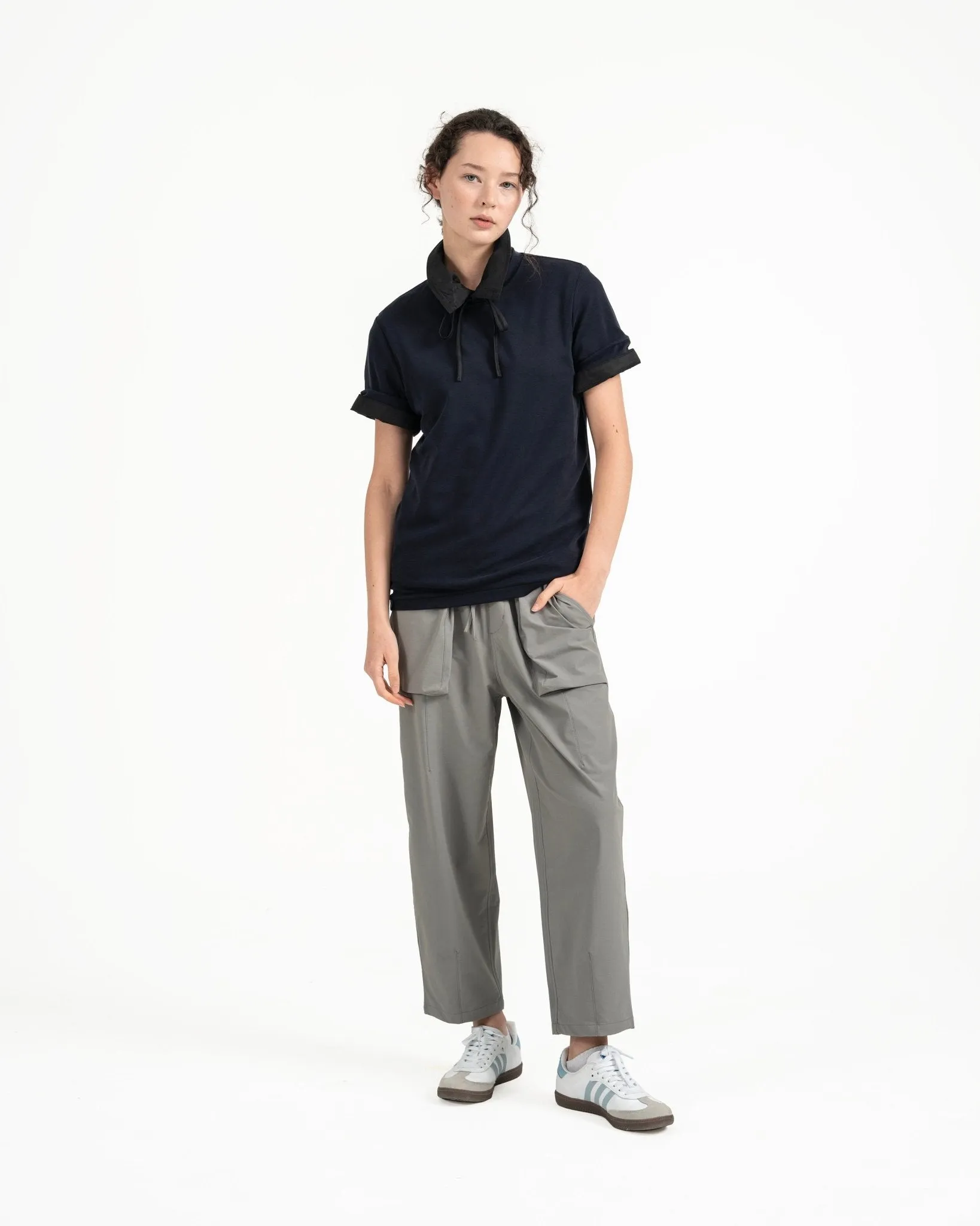 Cupro Classic Tee - Navy