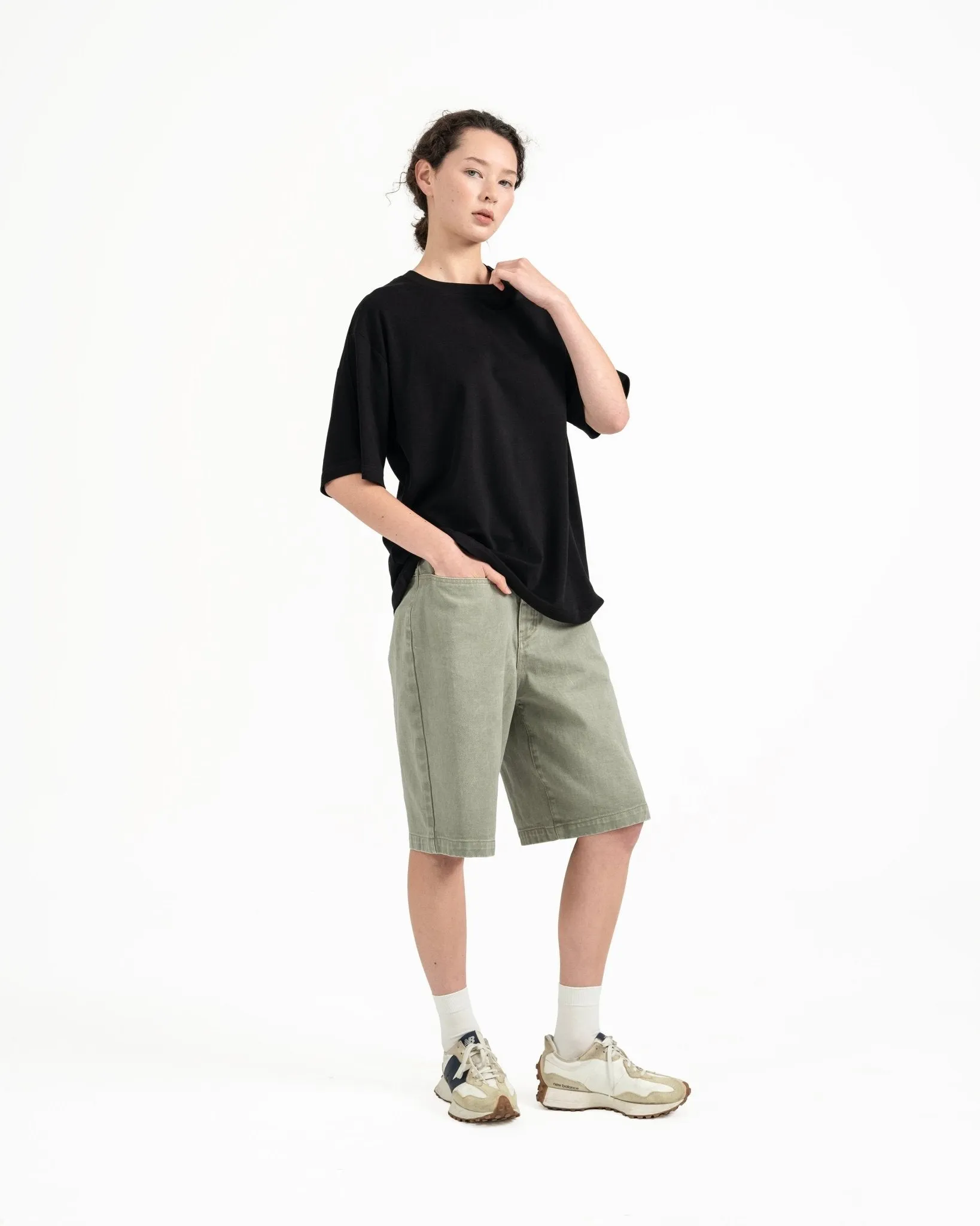 Cupro Signature Tee - Black