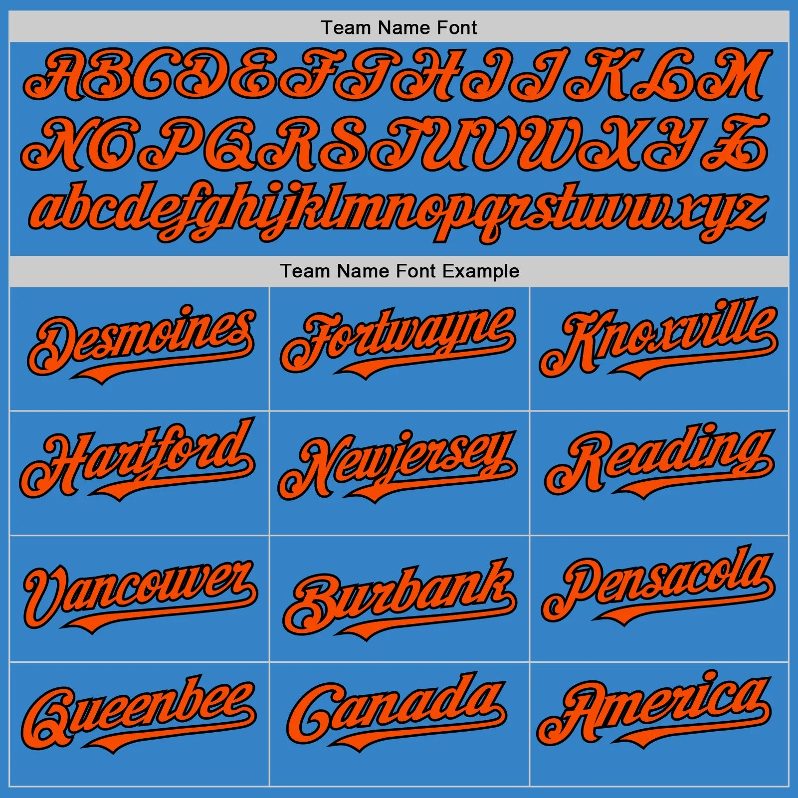 Custom Powder Blue Black-Orange Authentic Sleeveless Baseball Jersey