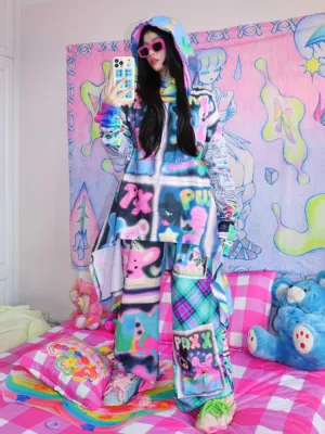 Cyber Loose Flare Pants