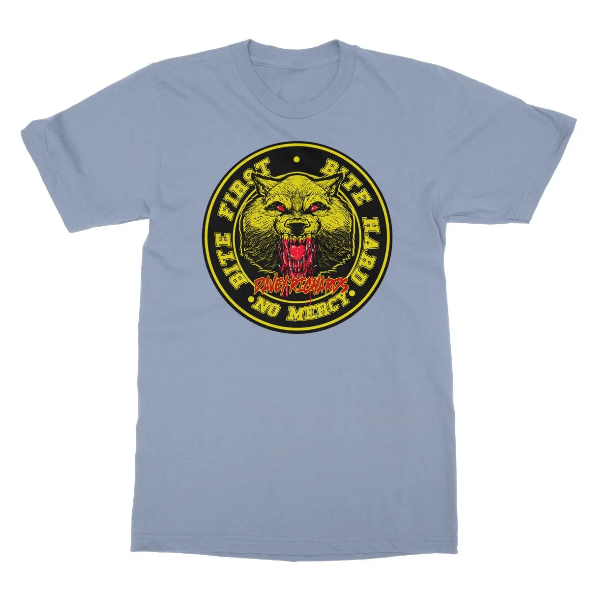 Davey Richards Bite First Logo Softstyle T-Shirt